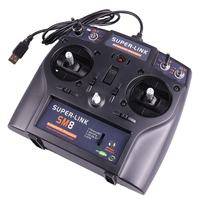 Controlador de Simulación RC SuperLink SM8 de 8 Canales para PhoenixRC, RealFlight y Liftoff, Drones y Aviones FPV, USB Plug-and-Play