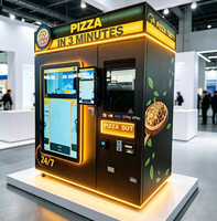 Robot distributeur de pizzas, four infrarouge, machine à pizzas, distributeur automatique de pizzas, prix