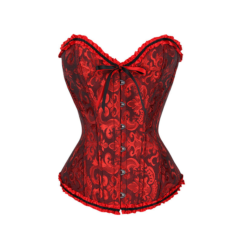 プラスサイズヴィンテージレースアップランジェリーセクシー