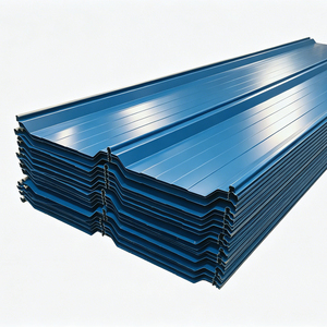 Lámina de Techo de Metal Galvanizado con Recubrimiento de Color PPGI Corrugado de Calibre <span class=keywords><strong>28</strong></span> - Product Image 5