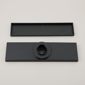 Ligne de <span class=keywords><strong>siphon</strong></span> en métal en acier inoxydable moderne facile à <span class=keywords><strong>nettoyer</strong></span> tranchée de <span class=keywords><strong>douche</strong></span> filtre intégré couvercle de vidange d'eau de pluie pour salle de bain - Product Image 6