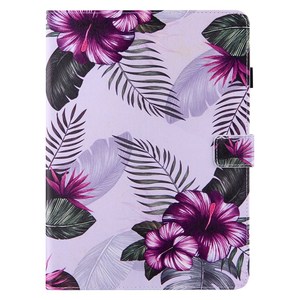 Étui en cuir pour <span class=keywords><strong>iPad</strong></span> Pro 11 pouces 2021 2020 2018 Air 4 10,9 pouces 2020 avec motif de <span class=keywords><strong>marbre</strong></span> floral tendance, papillon, écailles, support - Product Image 4