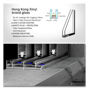 Prix des fenêtres coulissantes en <span class=keywords><strong>aluminium</strong></span> <span class=keywords><strong>Schuco</strong></span> certifiées CE, fenêtre à rupture de pont thermique, fenêtre coupe-vent, grille en <span class=keywords><strong>aluminium</strong></span>, fenêtre coulissante en <span class=keywords><strong>aluminium</strong></span> - Product Image 4