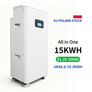 Lithium Ion <b>Solar</b> <b>Battery</b> 15kwh 48v Lifepo4 <b>Battery</b> <b>Pack</b> All in One Home Energy Storage System 51.2v 300ah Lithium <b>Battery</b> - Product Image 1