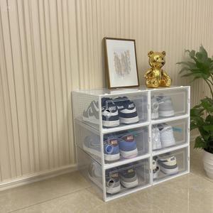 Trong suốt có thể gập lại hộp lưu trữ giày đa năng nhựa tổ chức cho Sneakers Boots & theo mùa giày dép - Product Image 3