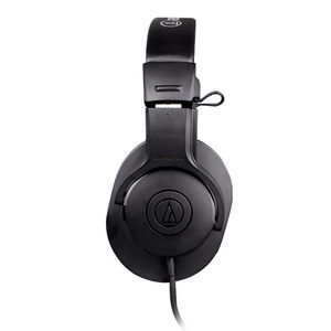 Casque audio circum-auriculaire Audio Technica ATH M20X, monitoring professionnel, dynamique, noir - Product Image 1