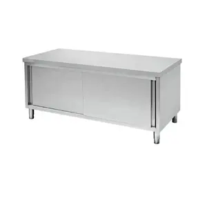 Commercial Stainless Steel Table for Kitchen Cabinet Restaurant Hotel Supplies