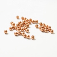 En stock – Billes de cuivre massif de 2,8 mm, perles de cuivre pur à 99,9 % à vendre