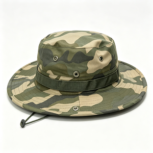 Chapeau Boonie personnalisé avec motif camouflage, large bord, protection UV, pour le sport, les voyages, la vie quotidienne, la chasse, la pêche, unisexe, adulte - Product Image 3