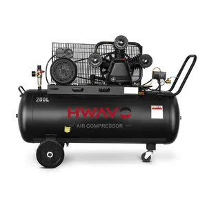 Cost-effective professional supplier high pressure 7.5HP 710L/min 500 liter belt driven oil machine air compressor