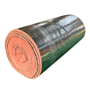 Muestras gratis para UL Certified MBI R3.8 12kg/m3 150mm Manta de aislamiento térmico de lana de vidrio Rosa Papel de aluminio de una cara - Product Image 3