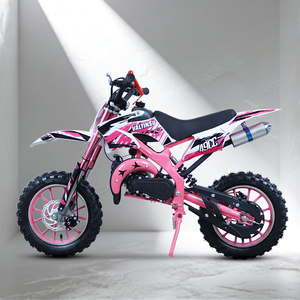 Nouveau modèle de mini moto à essence 49cc à 2 temps avec démarrage manuel, moto de poche pour enfants - Product Image 1
