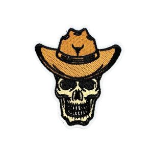 En gros, Patchs brodés thermocollants Western Cowboy à suspendre sur porte-clés et pour casquettes - Product Image 6