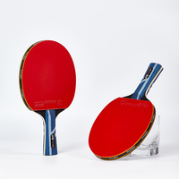 Raquette de tennis de table de niveau professionnel avec logo personnalisé avec étui