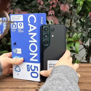 Teléfono móvil Camon 50 Pro Smartphone con pantalla AMOLED de 6.78 pulgadas y 120Hz, Android 15.0, versión global 5G, cámara de 108MP, teléfono para juegos. - Product Image 2