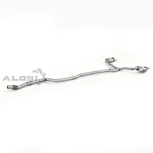 מערכת פליטה אחורית (Cat Back) למרצדס בנץ C200 C250 C260 C300 (W205) 2.0T/1.6T 2014-2018, נירוסטה עם שסתום - Product Image 6