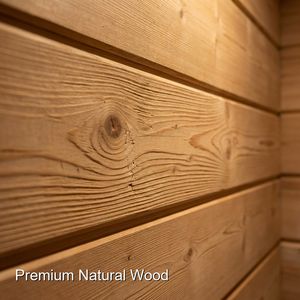 Cabine de sauna extérieure traditionnelle pour une expérience de vapeur humide, avec murs isolés et bois traité pour climats extrêmes - Product Image 4