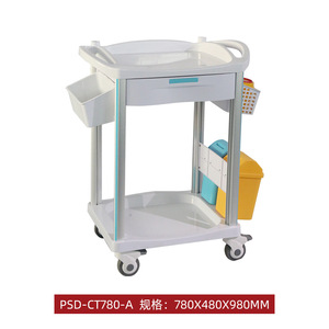 Nuevo Carro Médico Tower para Apósitos 780X480X980MM ABS, Carro Hospitalario Multifuncional - Product Image 1