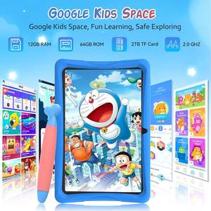 Tablette pour enfants TABWEE 10,2 pouces Android 15 2-en-1 avec étui, stylet, 128 Mo de RAM, 64 Go de ROM, contrôle <span class=keywords><strong>parental</strong></span>, <span class=keywords><strong>logiciel</strong></span> pour enfants, HD 800x480 - Product Image 5