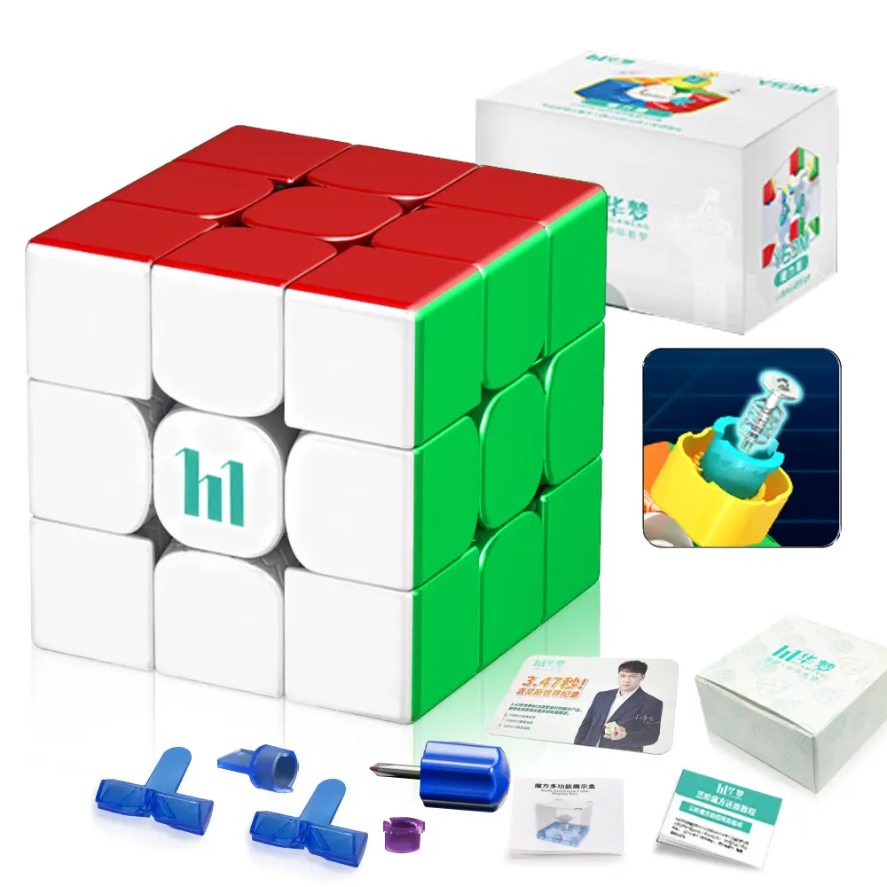 MOYU HUAMENG YS3M 3 X3X3 Speed Cube Aufkleber lose magische Kleidung Profession elles 3D-Puzzle Cubo Magico Geschenk für Kinder