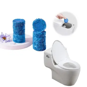 Bestseller-Produkte auf AMZN Blue Bubble Block Feste automatische Toiletten schüssel Tragbare Haushalts chemikalien Toiletten reiniger
