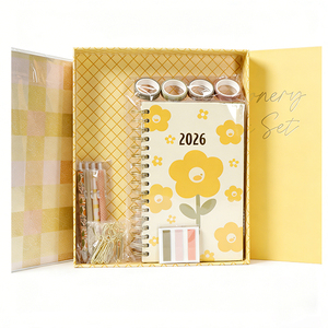 Set di Articoli di Cancelleria Personalizzati, Diario Carino Fai-da-Te, Materiale Scolastico, Agenda Organizer, Regalo per Ragazze Adolescenti - Product Image 1