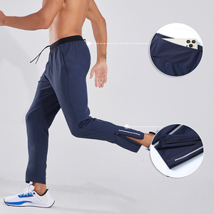 Pantalon de sport décontracté pour homme Séchage rapide Respirant pour l'entraînement d'été et d'hiver Logo personnalisé pour l'entraînement de course et de fitness - Product Image 3
