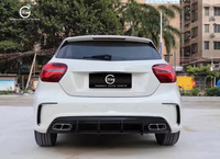Kit de Carrocería W176 para Mercedes Benz Clase A W176 A180 A200 A250 A35 AMG, Mejora a Estilo A45 AMG, Parachoques, Faldones Laterales, Kits de Carrocería AMG