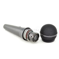 Microphone vocal filaire unidirectionnel en métal haut de gamme PGA58 avec clarté vocale nette, microphone dynamique pour diffusion en direct et scène