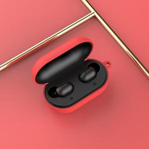 Housse en silicone pour écouteurs sans fil anti-rayures <span class=keywords><strong>Haylou</strong></span> pour <span class=keywords><strong>Haylou</strong></span> <span class=keywords><strong>GT1</strong></span> <span class=keywords><strong>PRO</strong></span> TWS sacs de boîte de charge avec crochet - Product Image 1