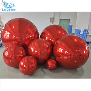 Produits les plus vendus Bolas De Espejos Décorations de Noël Boules de miroir colorées pour l'extérieur Gonfleur de ballons gonflables - Product Image 6