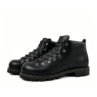 Bottes de randonnée en cuir sur mesure, fabrication Goodyear Welt, bottes de trekking d'extérieur, service de conception de marque privée, fabricant OEM pour les marques
