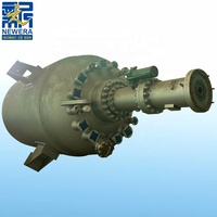 Cuve de réaction industrielle à double enveloppe de 6000 L avec agitateur, cuve de fermentation, réacteur en acier inoxydable