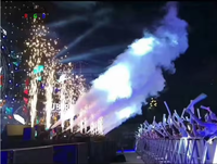 Effets de scène 600w disco scène spéciale sparkler machine avec flight case dmx sparkuler machine pour mariage