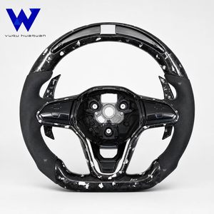 Proveedor Directo, Volante de Fibra de Carbono Forjado Multifuncional de Alta Calidad, Apto para BORA, CADDY, GOL, GOLFGTI, <span class=keywords><strong>GOLFGTD</strong></span> - Product Image 1