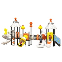 Toboggan en plastique de qualité professionnelle pour parc d'aventure, toboggan de jardin extérieur en LLDPE, installation facile, vente en gros directe usine Chine