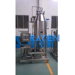 Tanque de desgasificación de leche de bebidas de acero inoxidable, máquina desaireadora al vacío para zumo - Product Image 2
