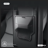 Boîte de rangement dissimulée pour accoudoir de console centrale ABS pour Tesla Model 3 Highland/ Y Juniper/ YL 2025, accessoires intérieurs