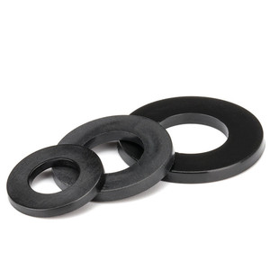 Rondelles plates en nylon noir M2 M3 M4 M5 M6 M12, prix direct usine, diverses tailles métriques pour applications variées - Product Image 2