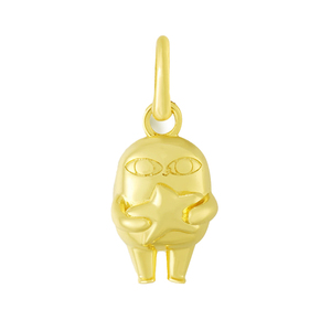 Gemnel - Dije de Plata de Ley 925 con Forma de Estrella y Frijol, Joyería Inspiradora y Motivadora para la Positividad y el Amor Propio - Product Image 1