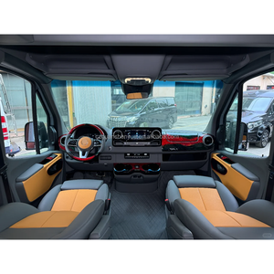 Kit de conversion d'intérieur de luxe pour Sprinter : parois latérales, toit, sièges, coffre, mini-intérieur pour Sprinter 4x4 de luxe - Product Image 1