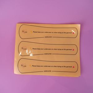 Etiqueta Adhesiva de PVC Personalizada, Impresión de Logotipo de Marca en Color, Adhesivo Transparente Personalizado - Product Image 4
