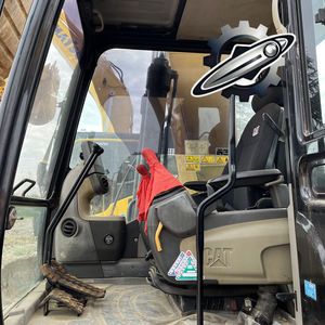 Excavatrice Caterpillar 320D d'occasion, marque japonaise d'origine, 20 tonnes, moteur Cummins, chenilles en caoutchouc, grande excavatrice - Product Image 4