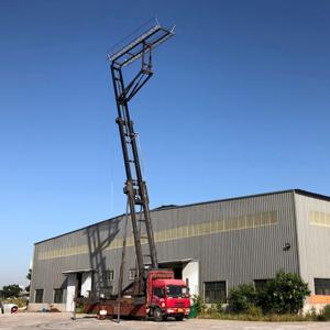 Mobile Roof Roll Forming Lifting Equipment Truck Carry High Altitude Roof <b>Tile</b> <b>Making</b> <b>Machine</b> Platform - Product Image 1