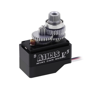 AGFRC A11CLS V3 Moteur numérique sans noyau programmable à grande vitesse CNC <span class=keywords><strong>1</strong></span>,4 kg 0,050 sec avec engrenages métalliques, petit servo pour voitures RC Mini-Z <span class=keywords><strong>1</strong></span>/28 - Product Image 2