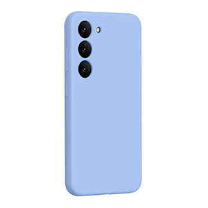 Nouvel arrivage coque en silicone liquide véritable pour samsung série S23 avec doublure en microfibre anti-rayures dans les couleurs populaires 2023 - Product Image 4