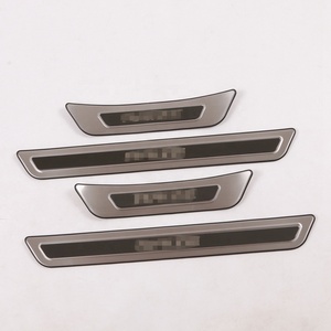 WZXD - Protectores de Umbral de Puerta de Acero Inoxidable para Automóviles, Accesorios Exteriores para 2021 - Product Image 1