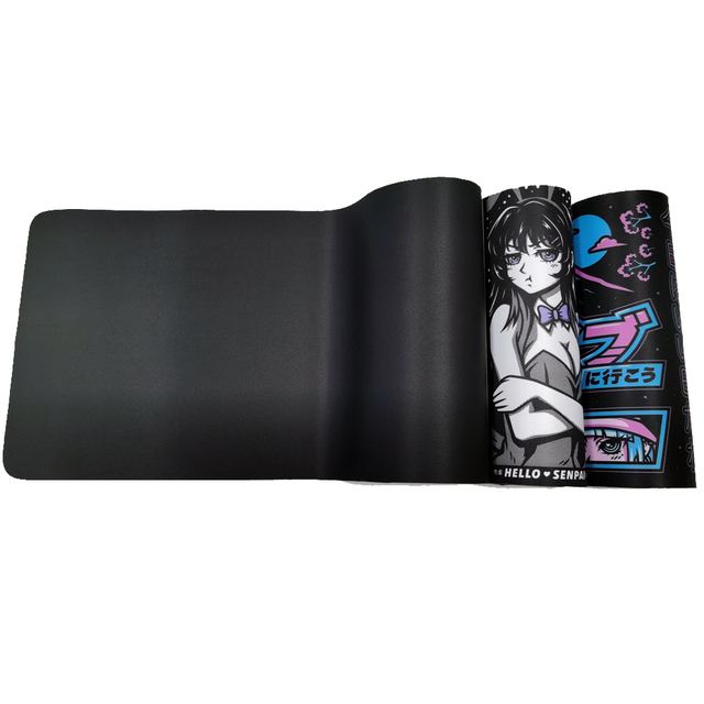 CustombGaming Mouse Pads Big PC Desk Mats for OEM ODM with Edging Packaging and LOGO Mousepads 800*300*3mm or Customize Size