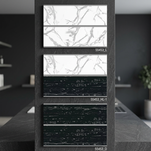 Mosaico de Azulejos de Pared Marrón Oscuro de Lujo y Alta Calidad de 30x45cm para Baño, Cocina, Sala de Estar, Decoración de Paredes con Diseños de Cerámica - Product Image 4