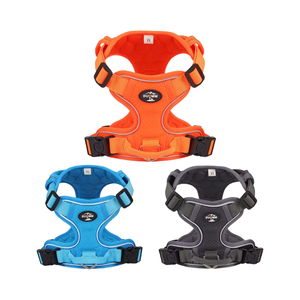 Arnés para Mascotas con Diseño Moderno y Sólido, Transpirable, Reflectante, de Malla de Poliéster Acolchada, para Perros Pequeños y Gatos, Personalizado - Product Image 4